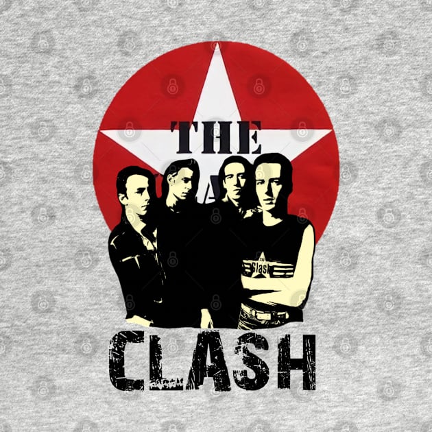 The clash t-shirt by Riss art